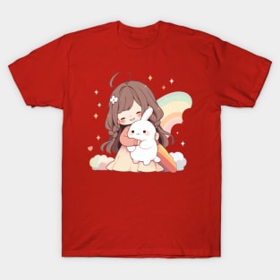 girl rabbit T-Shirt